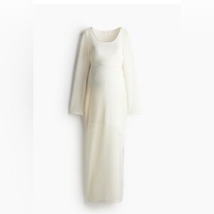 H&M Mama Hole-knit Dress